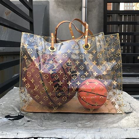 louis vuitton transparent bags|Louis Vuitton plexiglass bag.